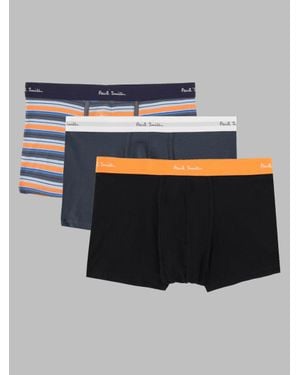 Paul Smith 95% Organic Cotton Stretch Underwear - Gray