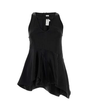 JW Anderson Jw Anderson Satin Top - Black
