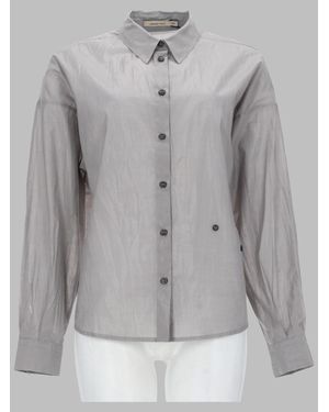 Paloma Wool Classic Mini Wool Shirt - Gray