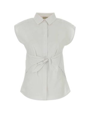 Calvin Klein Poplin Shirt For - White