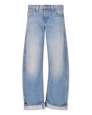 KHAITE Wide-Leg Jeans - Blue