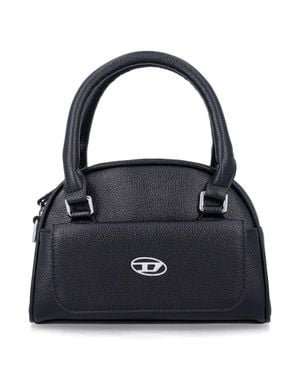 DIESEL Girls Mini Top Handle Satchel - Black