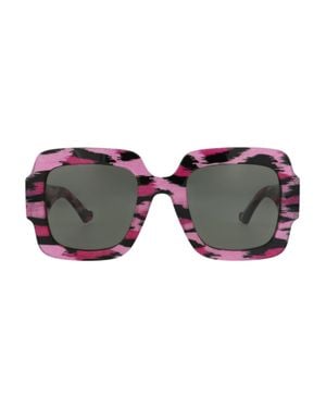 Gucci Sleek Square Sunglasses - Multicolor