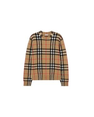 Burberry 100% Cashmere Sweater - White