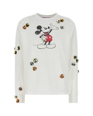 Coperni Cotton X Disney Mickey T-Shirt - White