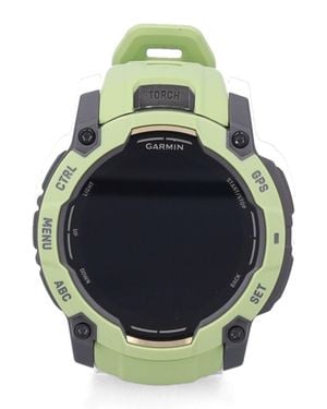 Garmin Instinct 3 50Mm Amoled With Silicone Band Smartwatch - Blue