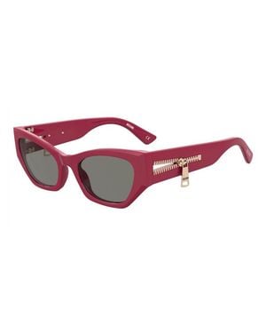 Moschino Mini Cat-Eye Sunglasses - Red