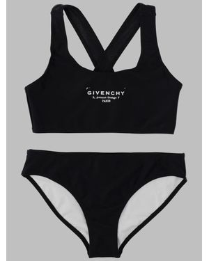 Givenchy Bikini Con Stampa Logo - Black