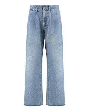Halfboy Wide-Leg Jeans - Blue