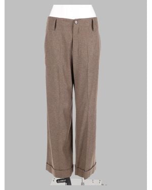 Alysi Tailored Pants - Brown