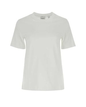 Burberry Cotton T-Shirt - White