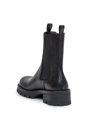 Versace Alia Mini Boots - Black