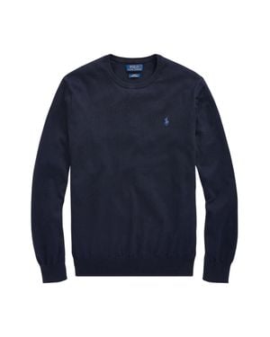 Ralph Lauren Slim Fit Crewneck Sweater - Blue