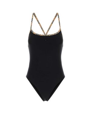 Burberry Stretch Nylon Swimsuit - Black