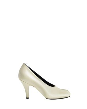 Phoebe Philo Soft Pump Patent Leather - White