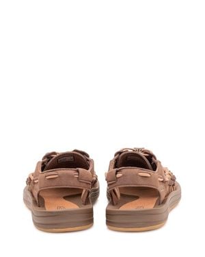 Keen Uneek Mini Sandals With Interwoven Design - Brown