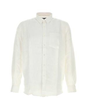 Vilebrequin Caroubis Linen Shirt - White