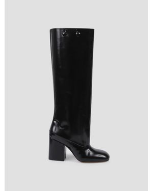 Marni Trunkaroo Knee-High Boots - Black