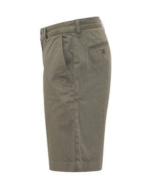 Woolrich Chino Shorts With Pocket - Gray