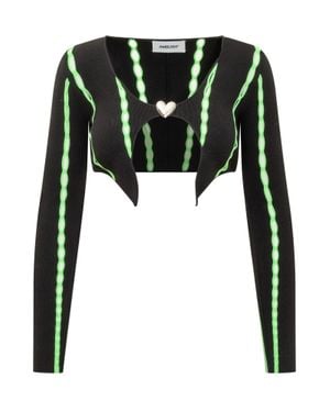 Ambush Mini Knit Cardigan - Black