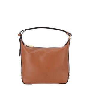 Tod's Italian Calf Leather Shoulder Bag For - White