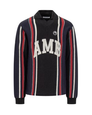 Ambush Classic Polo With Detail - Blue