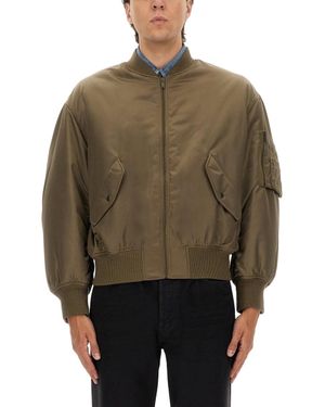 Saint Laurent Bomber Jacket - Brown