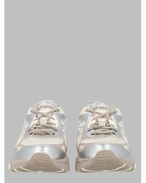 Asics Low-Top Mesh Running Sneakers - Metallic
