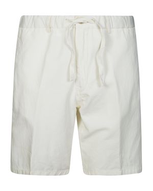 BRIGLIA Mini Bermuda With Drawstring - Gray