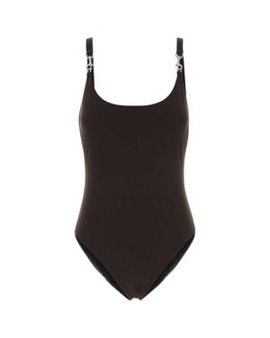 Tory Burch Dark Stretch Nylon Swimsuit - Black