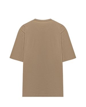 DSquared² Loose Fit T-Shirt From Icon Collection - Natural