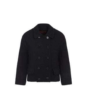COUTR.COM Gucci Boucle Wool Jacket - Black
