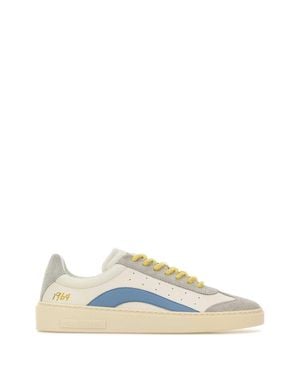 DSquared² Leather Rider Sneaker - Multicolor