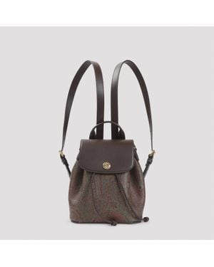 Etro Essential S Arnica Backpack - Brown