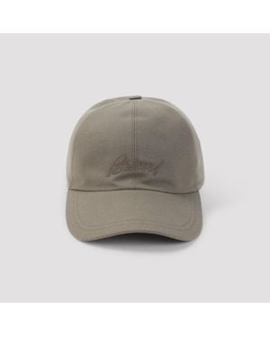 Brioni Baseball Cap - Gray