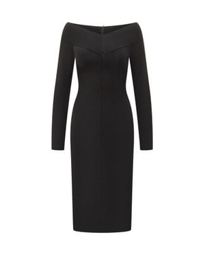 Stella McCartney Off Shoulder Mini Suit - Black