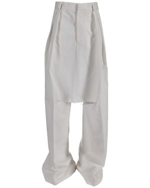 Niccolò Pasqualetti Breezy Mini Skirt Pants For - White