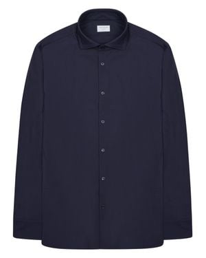 ARCHIVIUM BE UPDATED Soft Tech Fabric Shirt - Blue