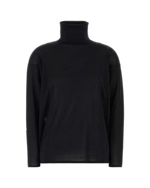 Gucci Extra-Fine Silk Sweater - Black