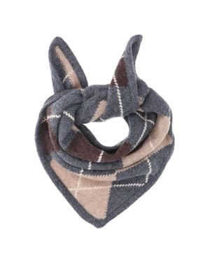 &Daughter Cashmere Triangle Scarf - Gray