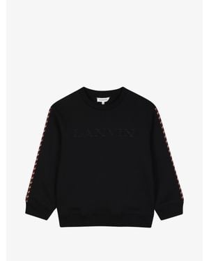 Lanvin Boys' 100% Cotton T-Shirt - Black