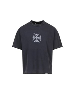Represent Graphic Oversized T-Shirt - Blue