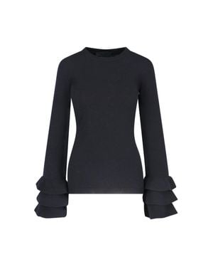 Valentino Wool-Blend Viscose Sweater For - Blue