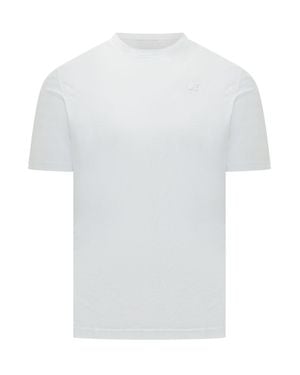 K-Way Classic Logo Tee - White