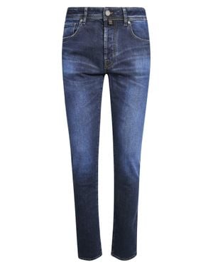 Jacob Cohen Bard Slim Fit 5-Pocket Jeans - Blue