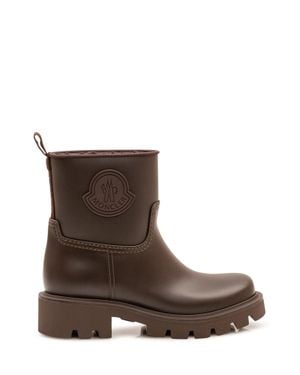Moncler Kickstream Rainboots - Brown