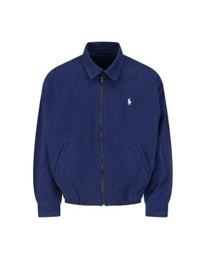 Polo Ralph Lauren 100% Cotton Polo-Style Jacket - Blue