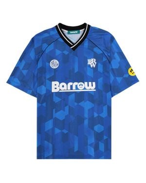 Barrow T Shirt Con Logo - Blue