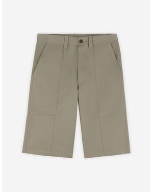 Maison Kitsuné Maison Kitsuné Workwear Shorts - Gray