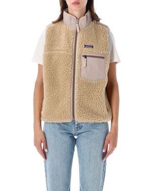 Patagonia Classic Retro-X Fleece Vest - Blue